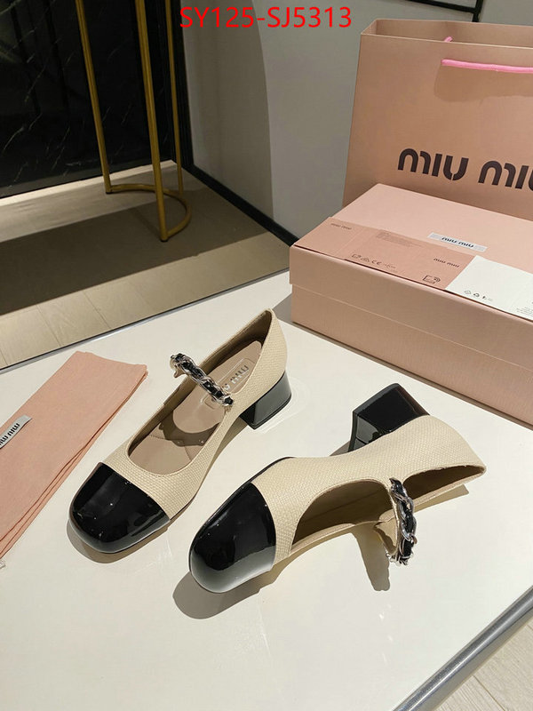 Women Shoes-Miu Miu customize the best replica ID: SJ5313 $: 125USD