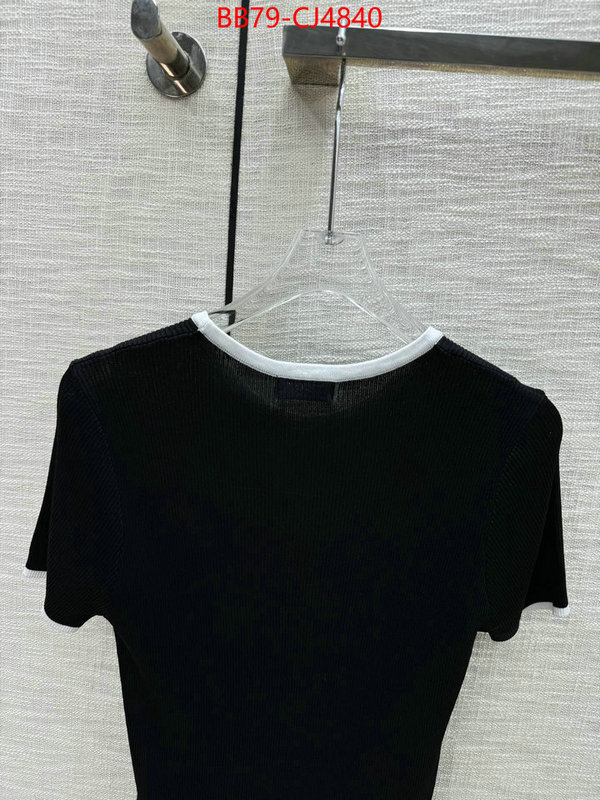 Clothing-Chanel how to start selling replica ID: CJ4840 $: 79USD