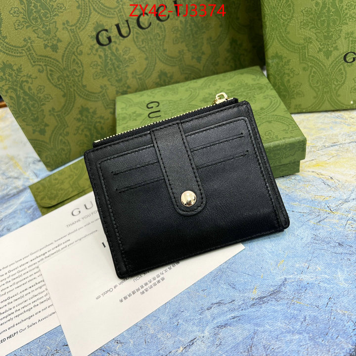 Gucci Bags(4A)-Wallet- how to buy replica shop ID: TJ3374 $: 42USD,