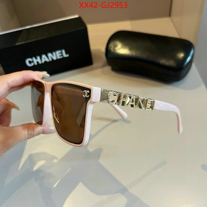 Glasses-Chanel where can you buy replica ID: GJ2953 $: 42USD