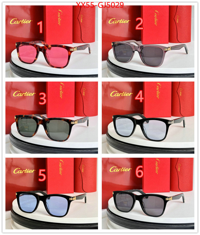 Glasses-Cartier best quality designer ID: GJ5029 $: 55USD