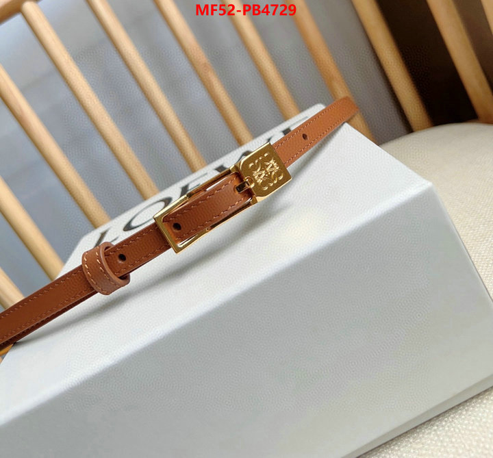 Belts-Loewe wholesale china ID: PB4729 $: 52USD