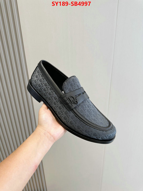 Men shoes-Dior luxury cheap replica ID: SB4997 $: 189USD