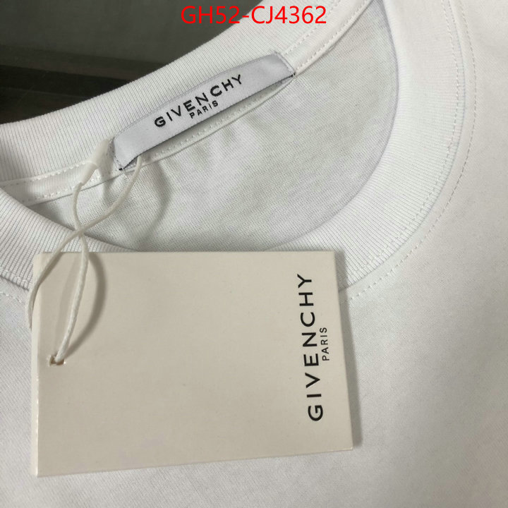 Clothing-Givenchy exclusive cheap ID: CJ4362 $: 52USD