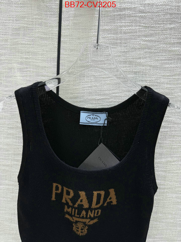 Clothing-Prada shop designer replica ID: CV3205 $: 72USD