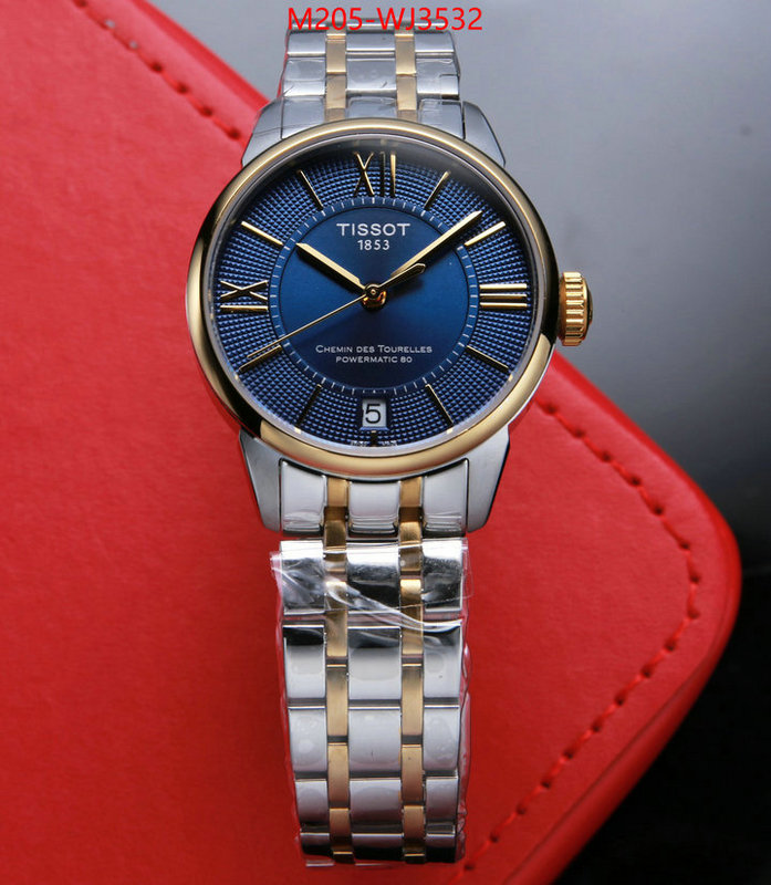 Watch(TOP)-Tissot customize best quality replica ID: WJ3532 $: 205USD