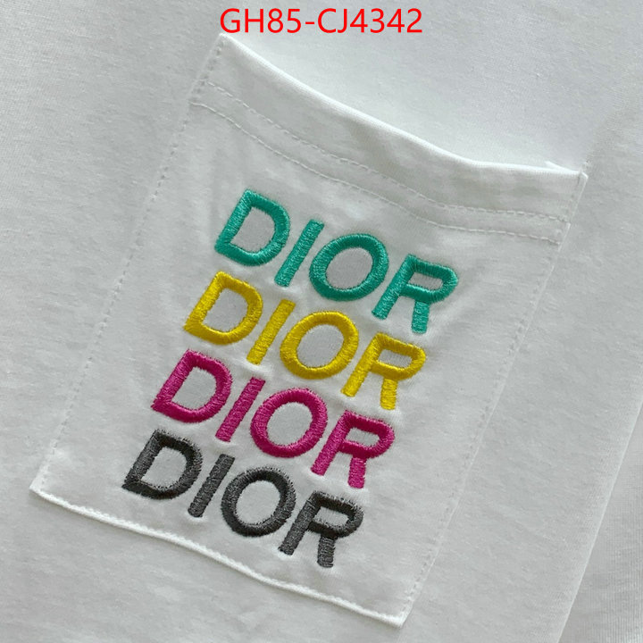 Clothing-Dior shop cheap high quality 1:1 replica ID: CJ4342 $: 85USD