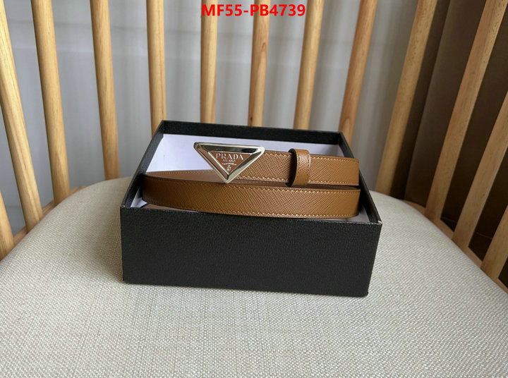 Belts-Prada 1:1 replica ID: PB4739 $: 55USD