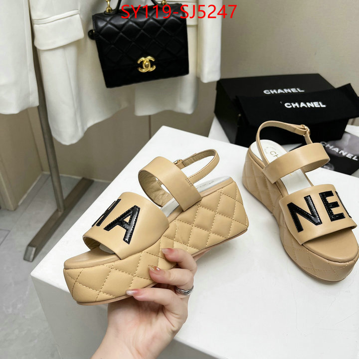 Women Shoes-Chanel what are the best replica ID: SJ5247 $: 119USD