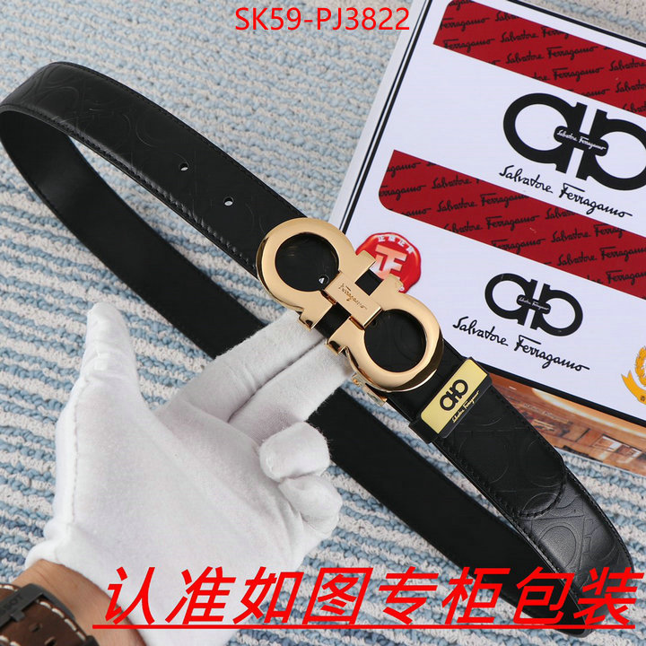 Belts-Ferragamo wholesale designer shop ID: PJ3822 $: 59USD