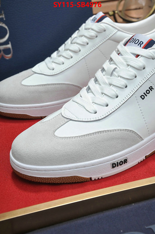 Men shoes-Dior practical and versatile replica designer ID: SB4976 $: 115USD