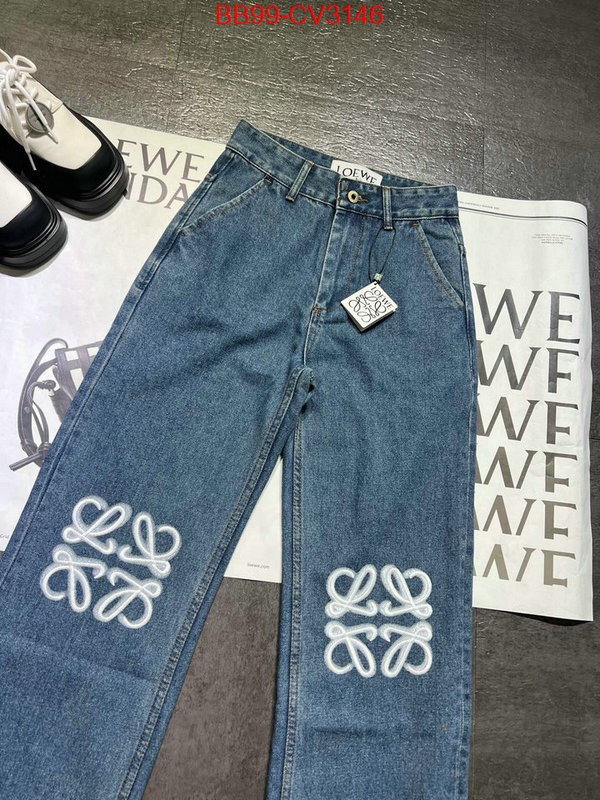 Clothing-Loewe top fake designer ID: CV3146 $: 99USD