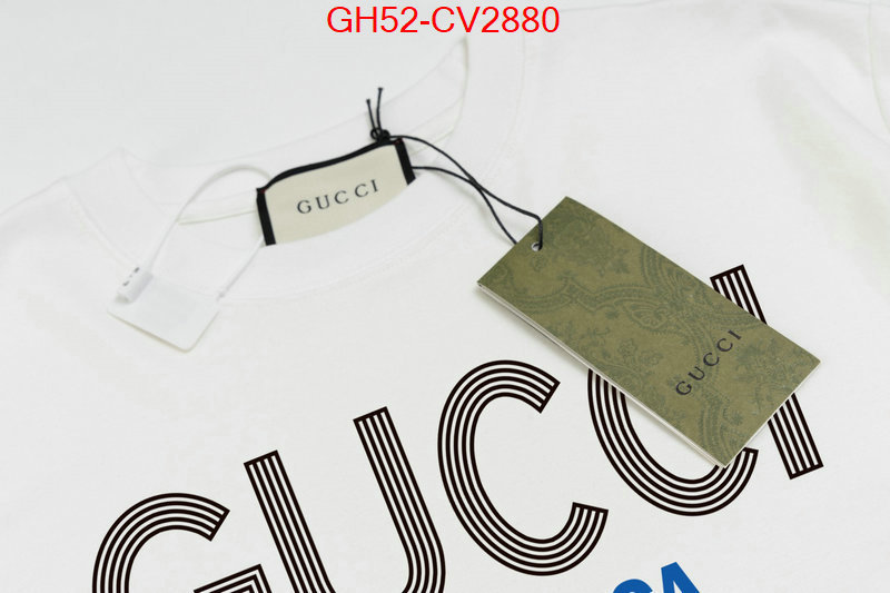 Clothing-Gucci for sale cheap now ID: CV2880 $: 52USD
