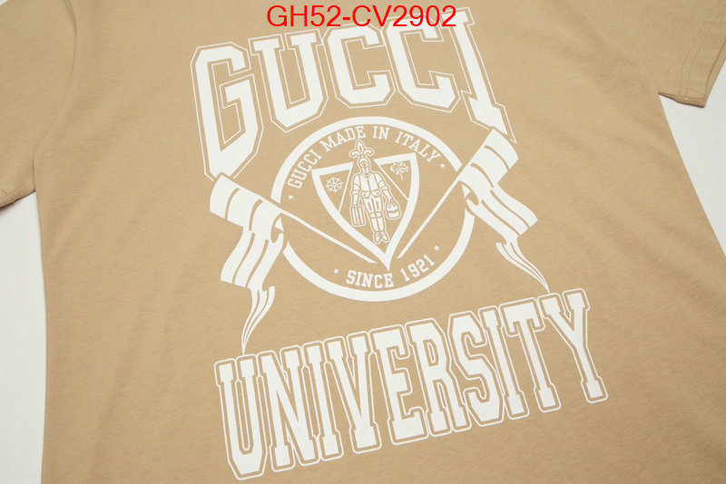 Clothing-Gucci luxury cheap ID: CV2902 $: 52USD