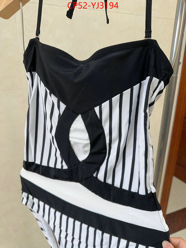 Swimsuit-Chanel where to buy fakes ID: YJ3194 $: 52USD