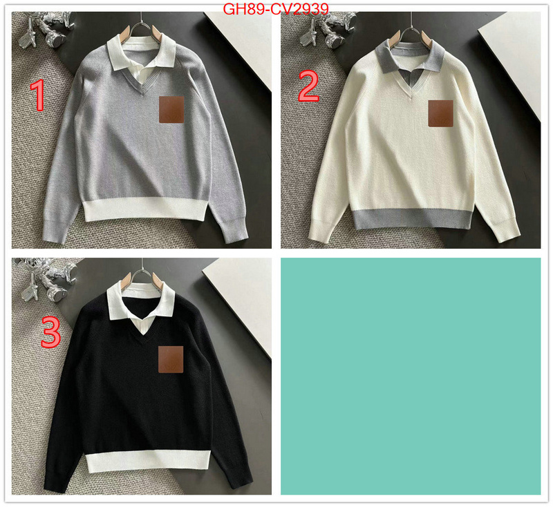 Clothing-Loewe sale outlet online ID: CV2939 $: 89USD
