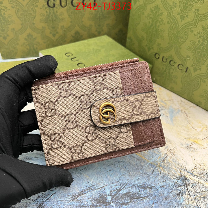Gucci Bags(4A)-Wallet- fashion designer ID: TJ3373 $: 42USD,