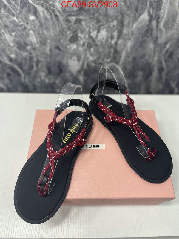 Women Shoes-Miu Miu high quality online ID: SV2908 $: 89USD