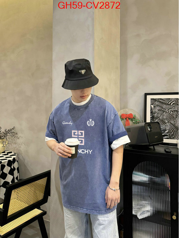 Clothing-Givenchy luxury cheap ID: CV2872 $: 59USD