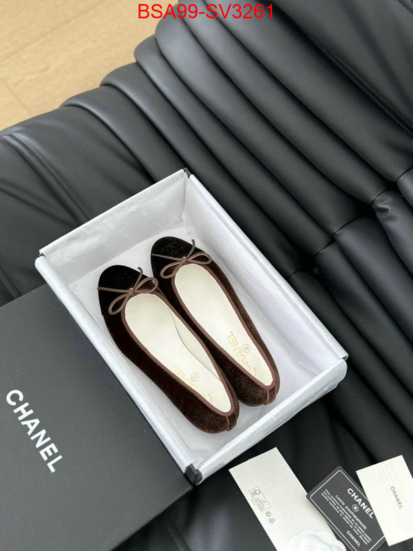 Women Shoes-Chanel copy aaaaa ID: SV3261 $: 99USD