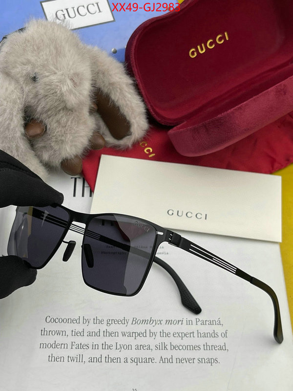 Glasses-Gucci replica 1:1 ID: GJ2983 $: 49USD