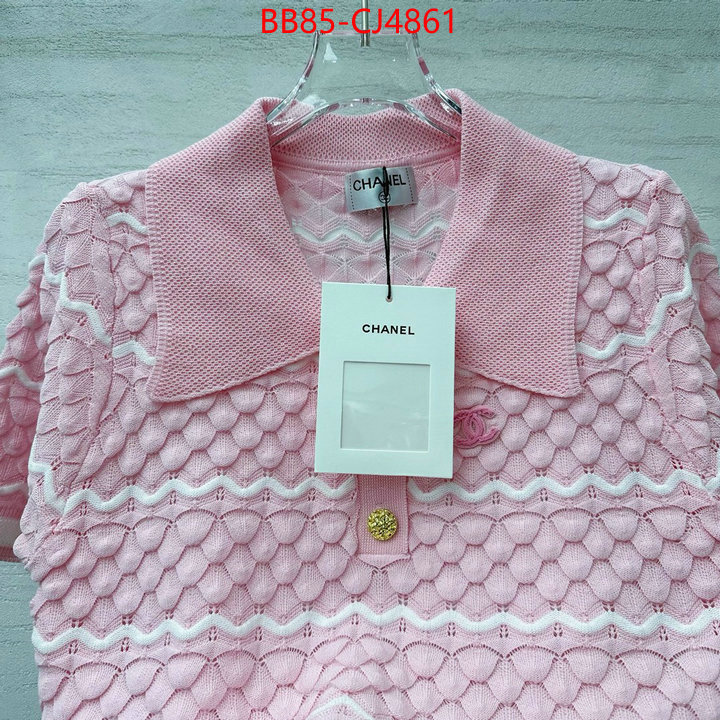 Clothing-Chanel luxury cheap replica ID: CJ4861 $: 85USD