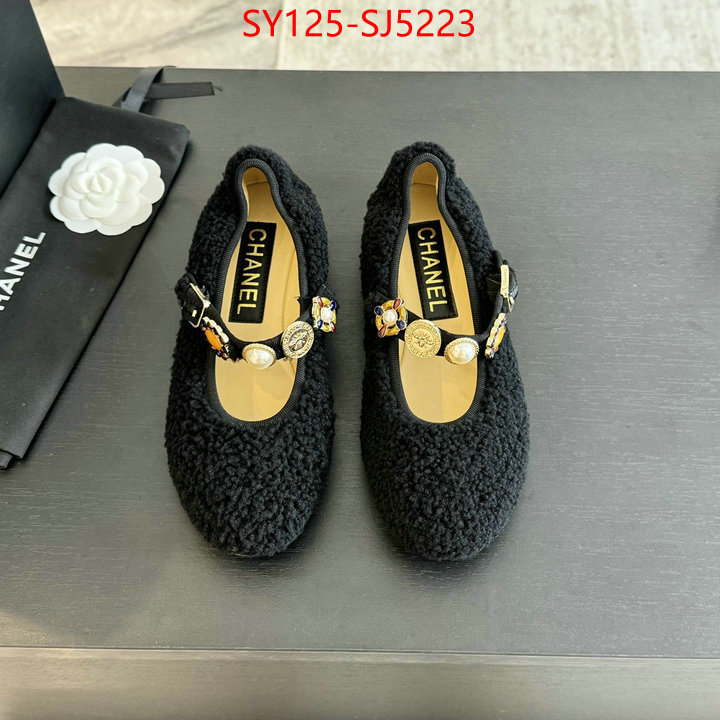 Women Shoes-Chanel where to buy replicas ID: SJ5223 $: 125USD