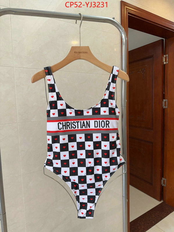 Swimsuit-Dior hot sale ID: YJ3231 $: 52USD