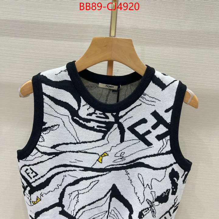 Clothing-Fendi 2024 replica wholesale cheap sales online ID: CJ4920 $: 89USD