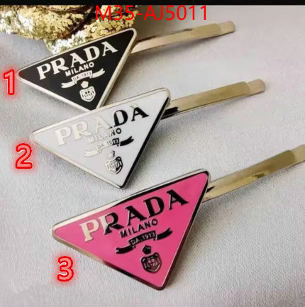 Hair band-Prada 2024 perfect replica designer ID: AJ5011 $: 35USD