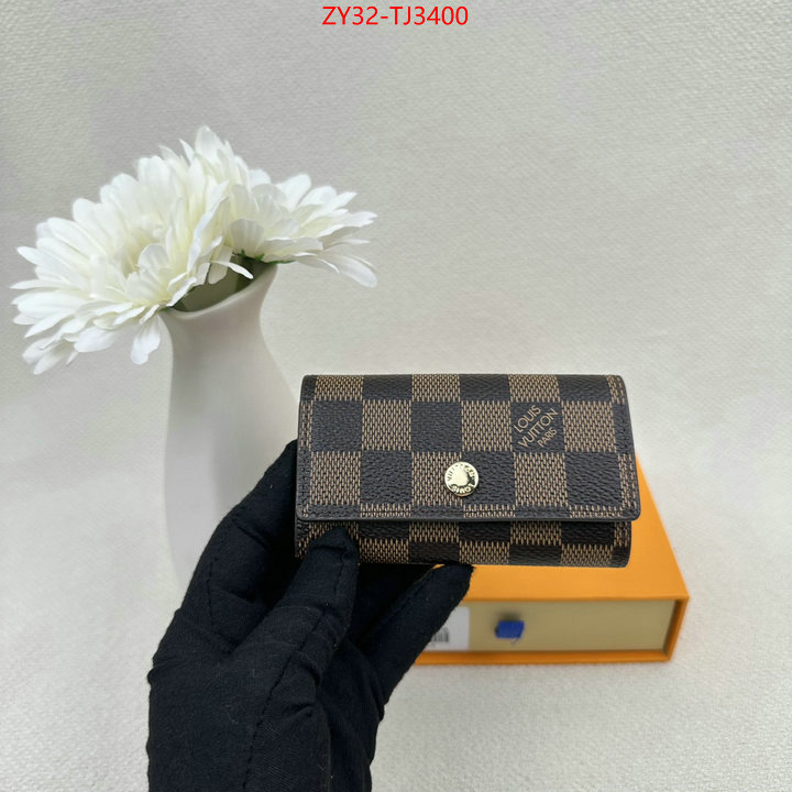 LV Bags(4A)-Wallet what ID: TJ3400 $: 32USD,