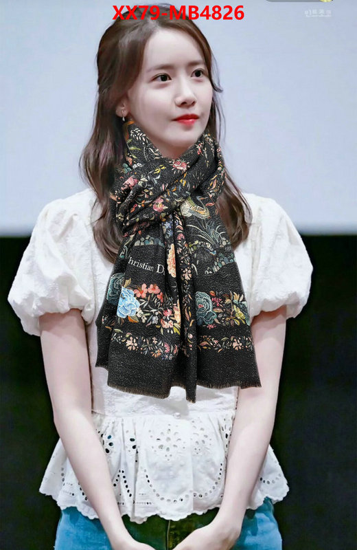 Scarf-Dior high quality customize ID: MB4826 $: 79USD