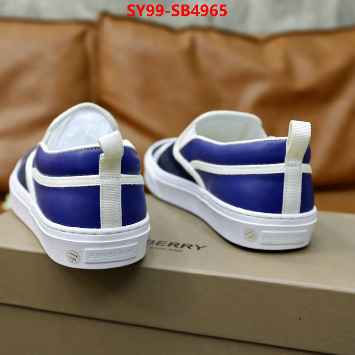 Women Shoes-Burberry customize best quality replica ID: SB4965 $: 99USD