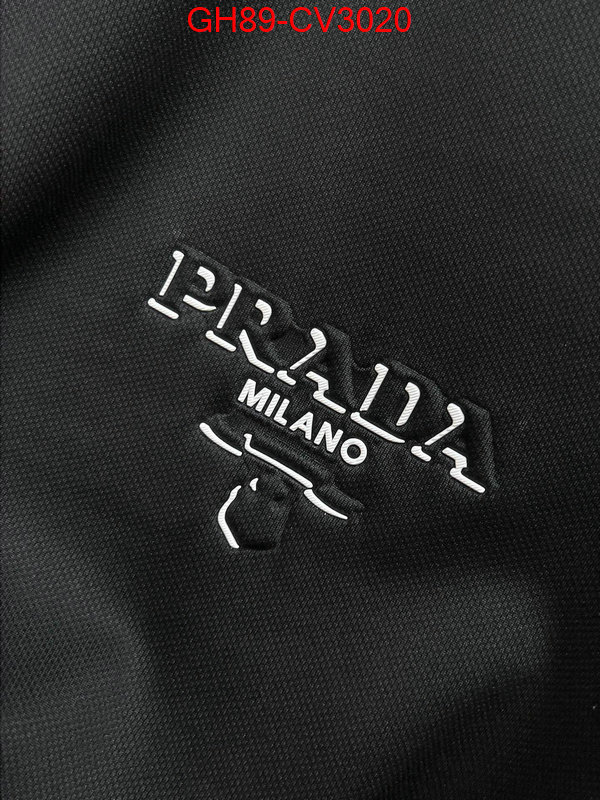 Clothing-Prada is it ok to buy replica ID: CV3020 $: 89USD