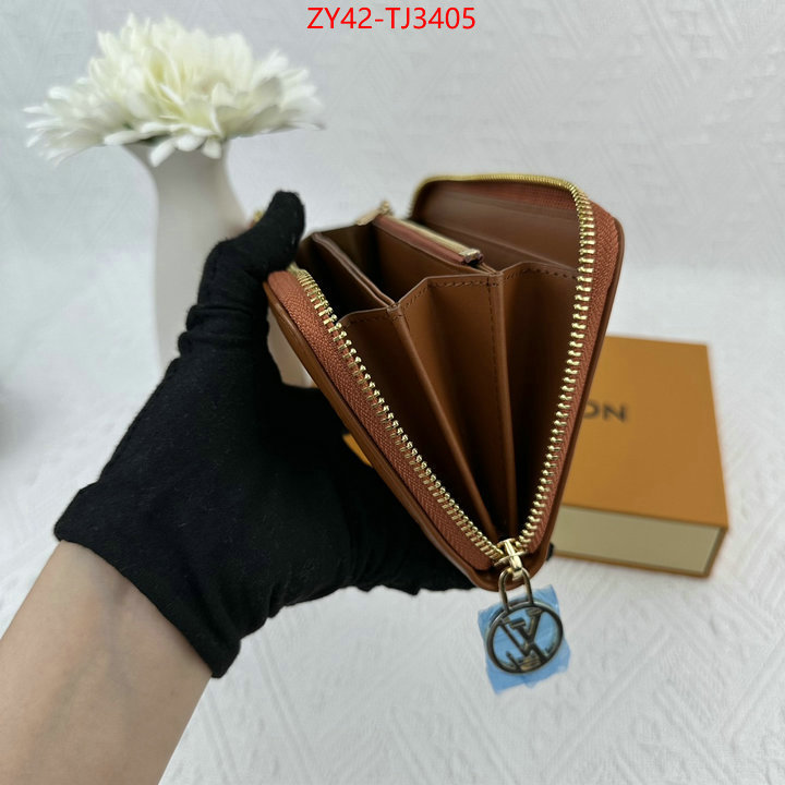 LV Bags(4A)-Wallet replicas buy special ID: TJ3405 $: 42USD,