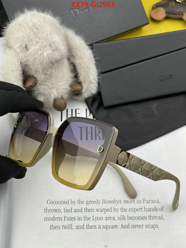 Glasses-Dior best website for replica ID: GJ2963 $: 39USD