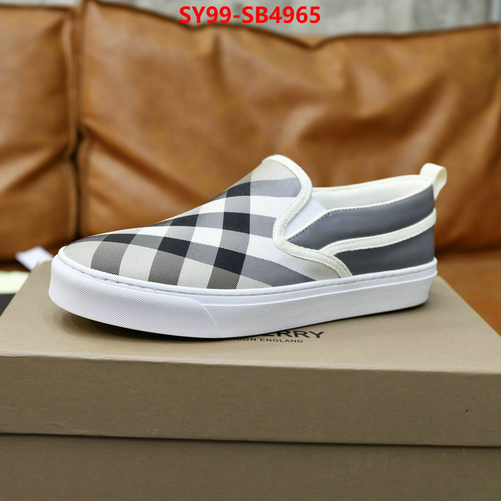 Women Shoes-Burberry customize best quality replica ID: SB4965 $: 99USD