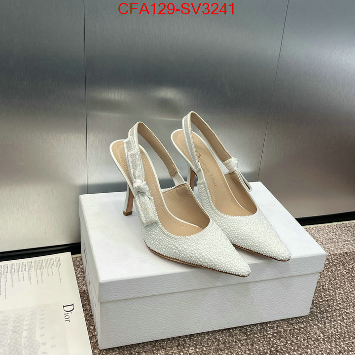 Women Shoes-Dior shop cheap high quality 1:1 replica ID: SV3241 $: 129USD