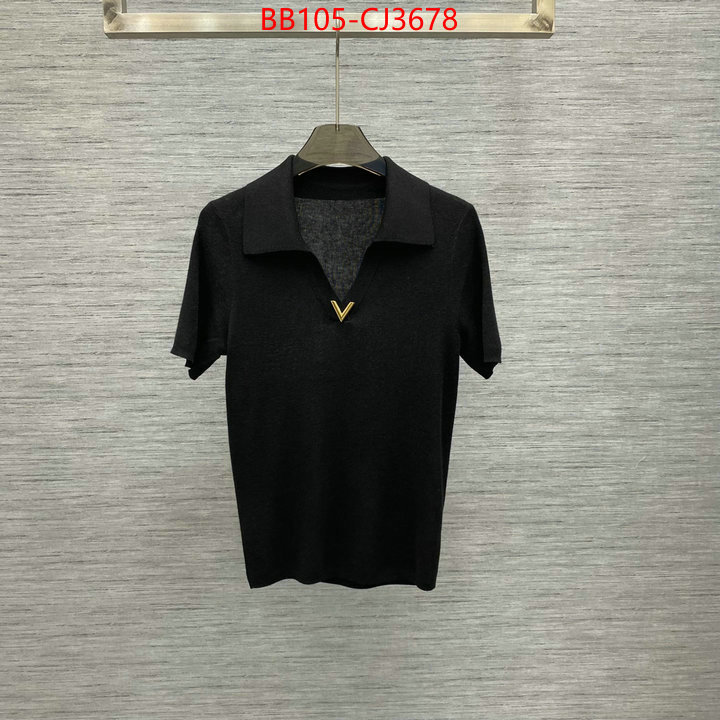 Clothing-Valentino designer fashion replica ID: CJ3678 $: 105USD