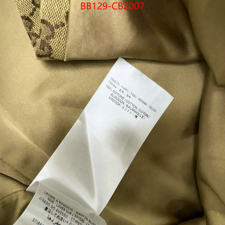 Clothing-Gucci buy 1:1 ID: CB2007 $: 129USD