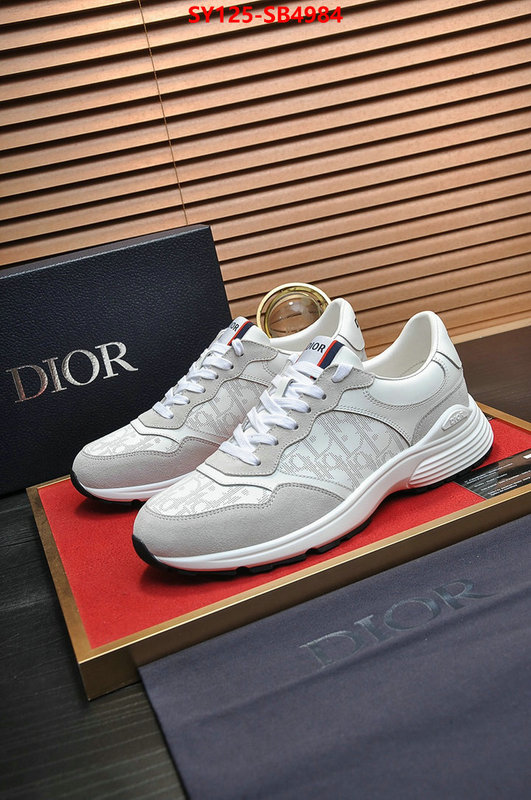 Men shoes-Dior replica us ID: SB4984 $: 125USD