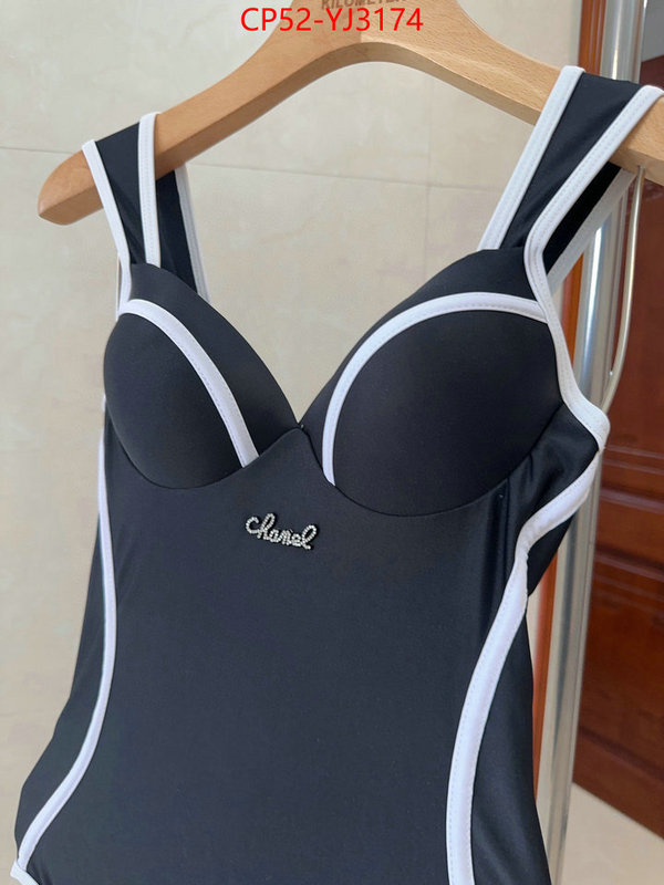 Swimsuit-Chanel luxury cheap ID: YJ3174 $: 52USD
