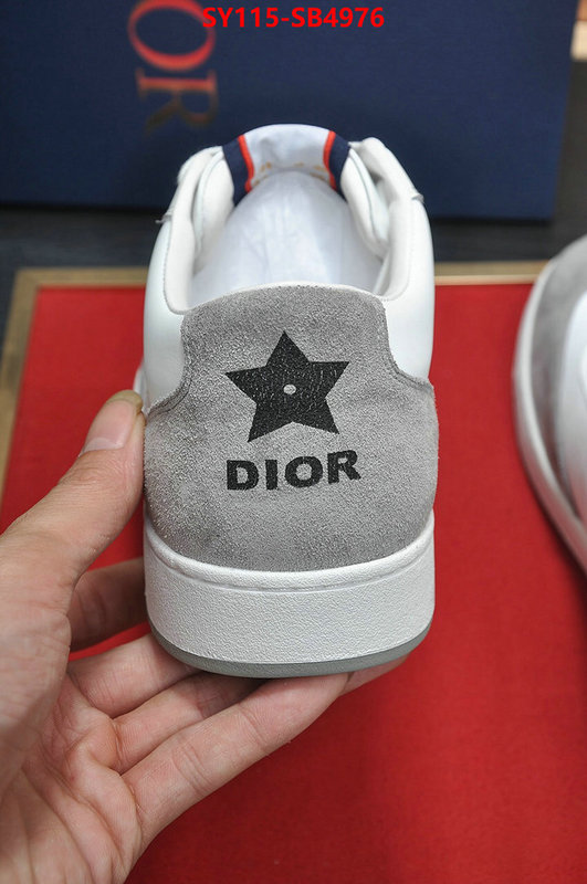 Men shoes-Dior practical and versatile replica designer ID: SB4976 $: 115USD