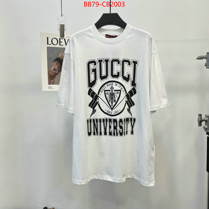 Clothing-Gucci cheap online best designer ID: CB2003 $: 79USD