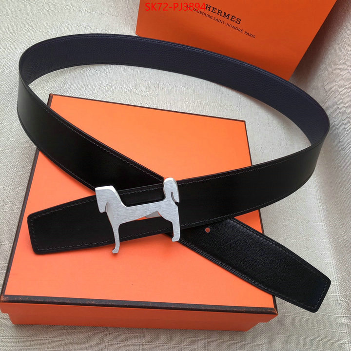 Belts-Hermes top quality fake ID: PJ3894 $: 72USD