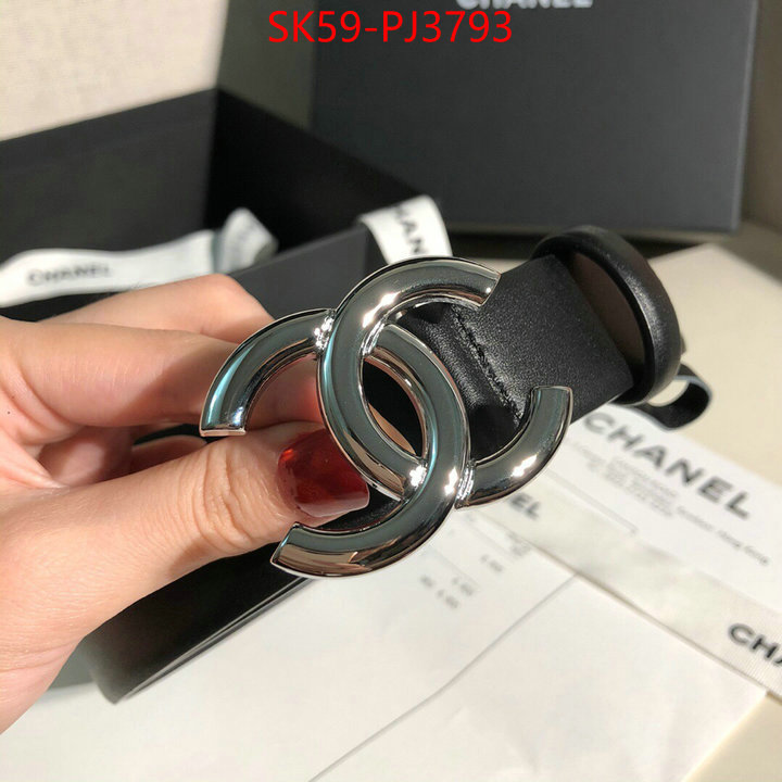 Belts-Chanel buy best high-quality ID: PJ3793 $: 59USD