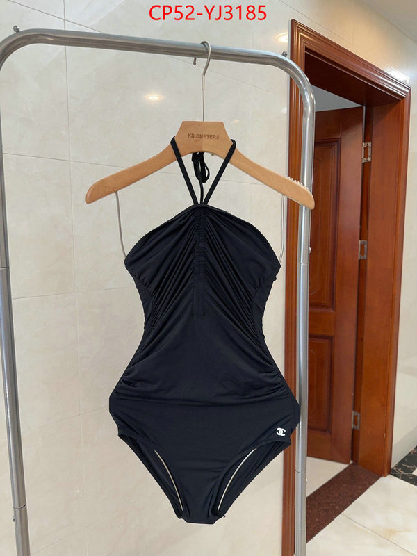 Swimsuit-Chanel for sale online ID: YJ3185 $: 52USD