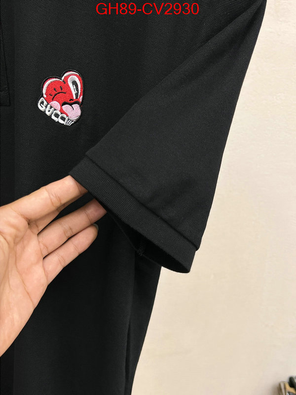 Clothing-Gucci replica 2024 perfect luxury ID: CV2930 $: 89USD