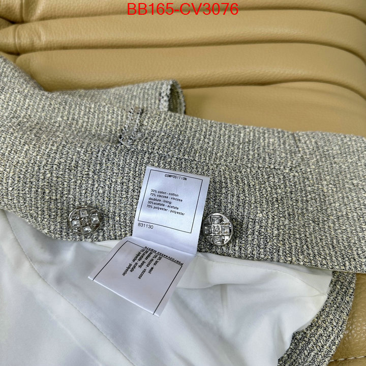 Clothing-Chanel what is aaaaa quality ID: CV3076 $: 165USD