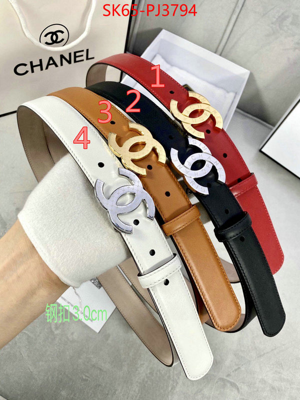 Belts-Chanel the best quality replica ID: PJ3794 $: 65USD